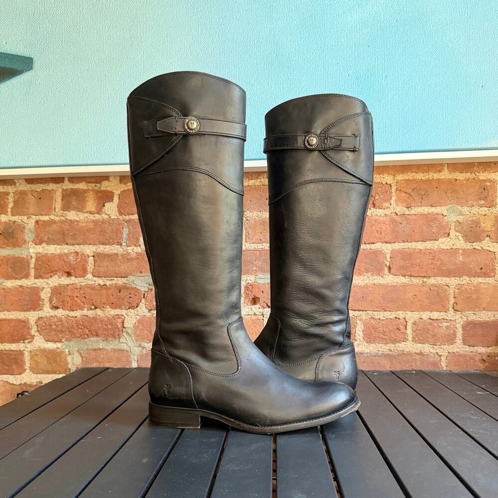 Frye Molly Button Tall Riding Boot